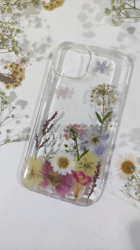 Fancy Pressed Real Dried Flower Phone Case