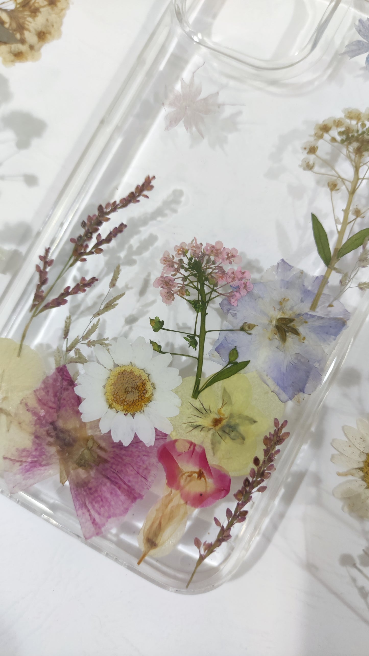 Fancy Pressed Real Dried Flower Phone Case