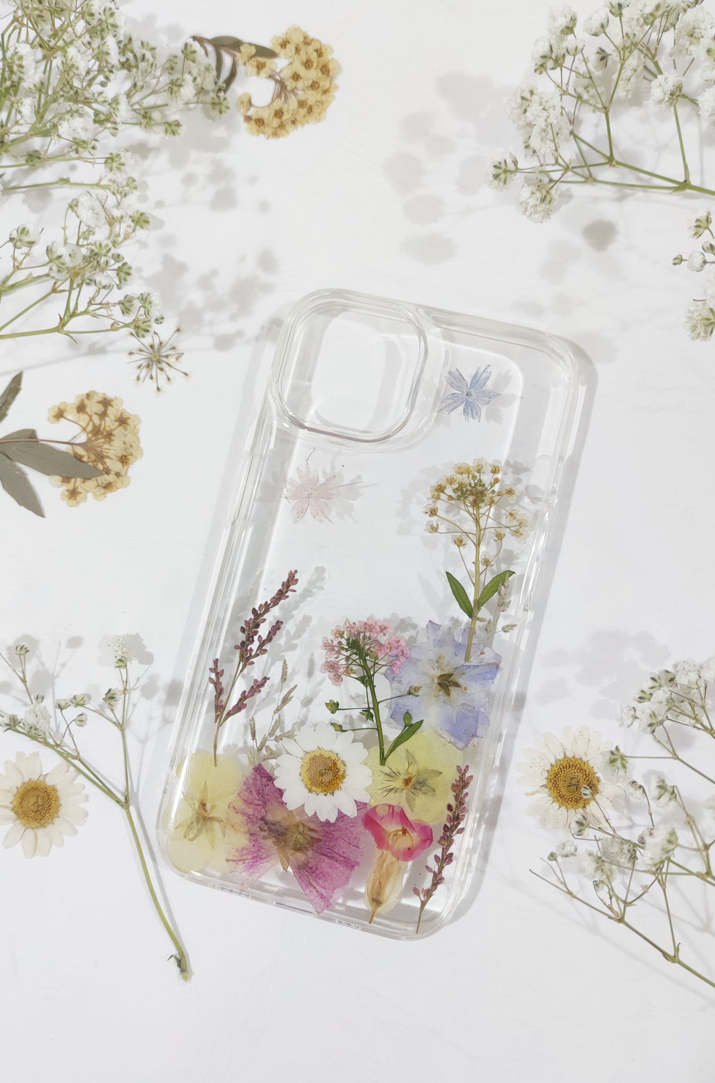 Fancy Pressed Real Dried Flower Phone Case