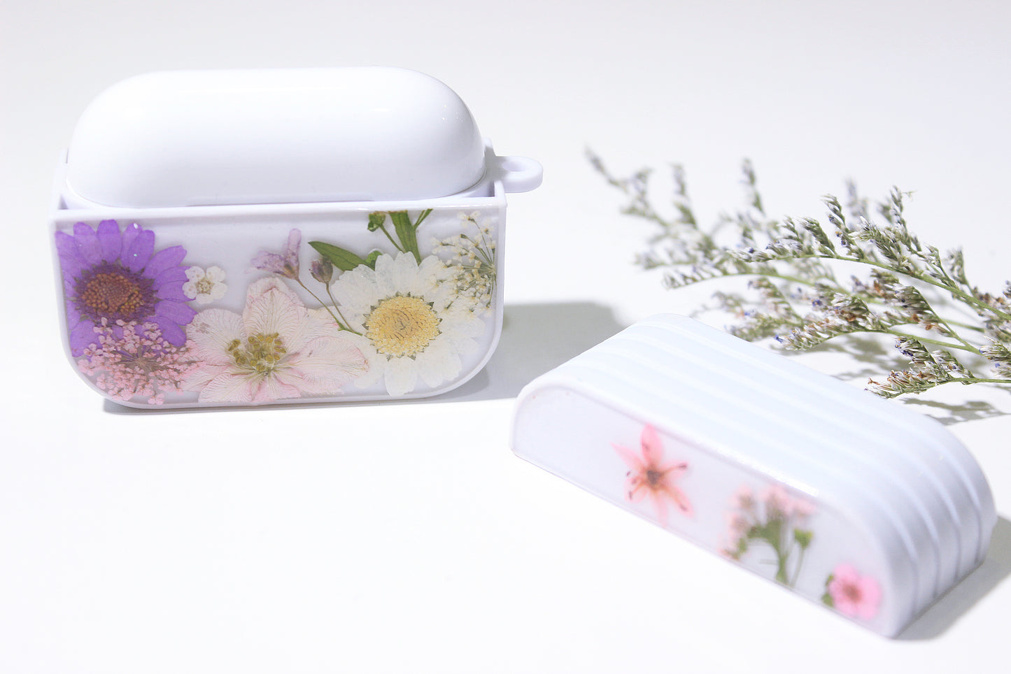 Pressed Flower iPhone Airpod Pro Case Cover Holder
