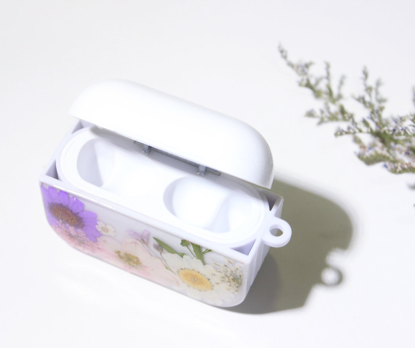Pressed Flower iPhone Airpod Pro Case Cover Holder