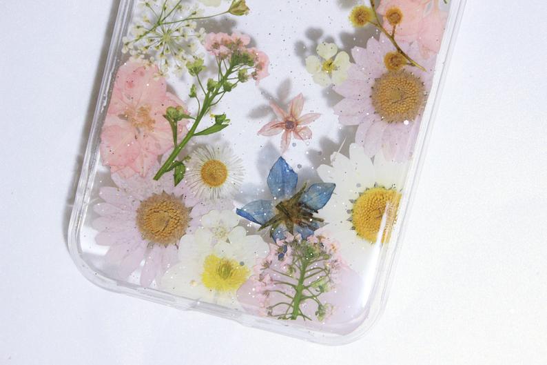 Fancy Pressed Real Dried Floral Phone Case