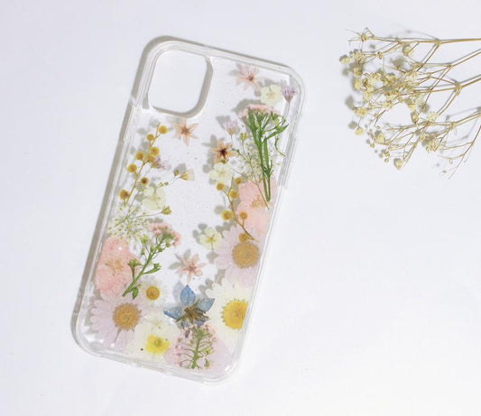 Fancy Pressed Real Dried Floral Phone Case