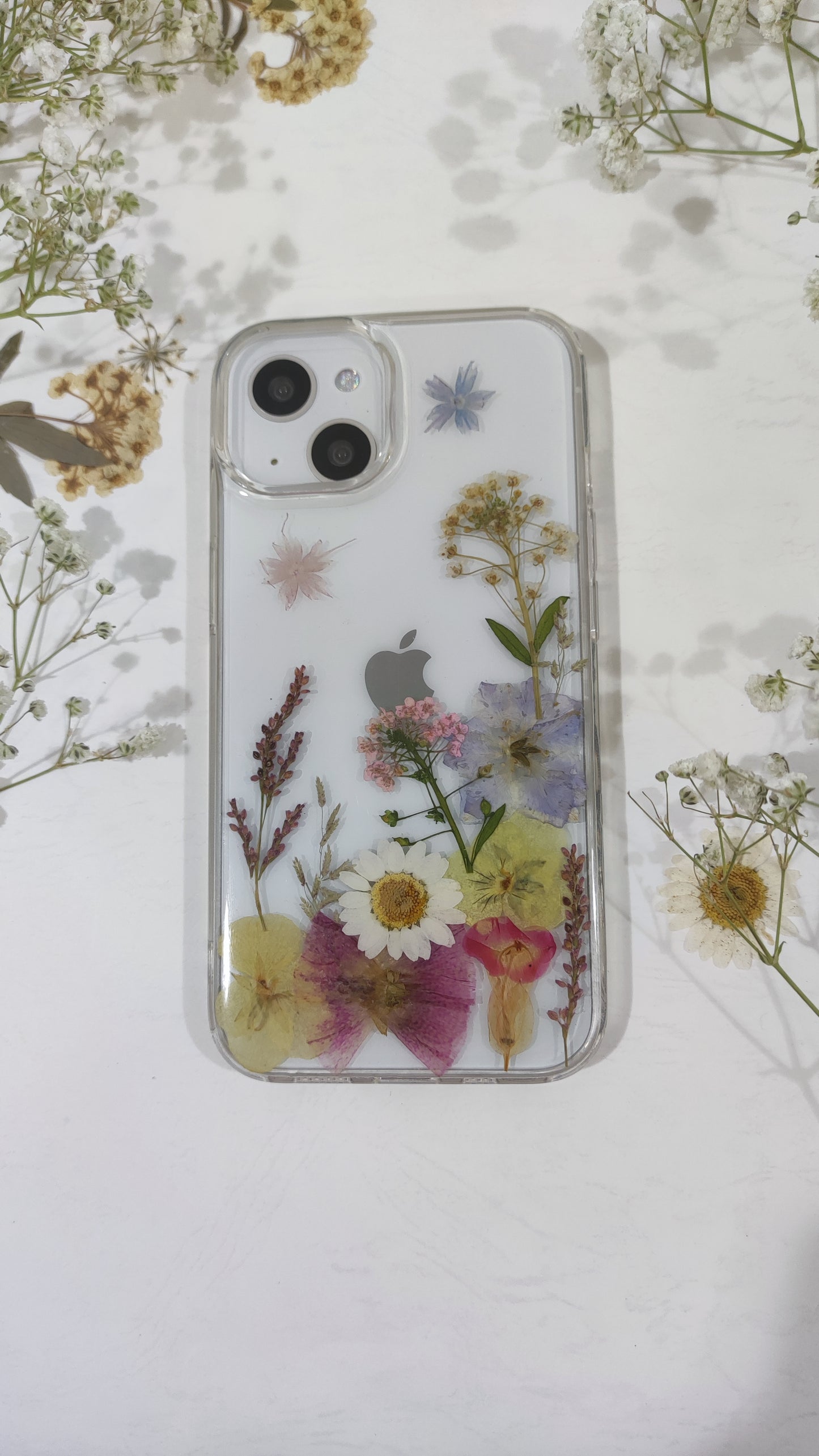 Fancy Pressed Real Dried Flower Phone Case