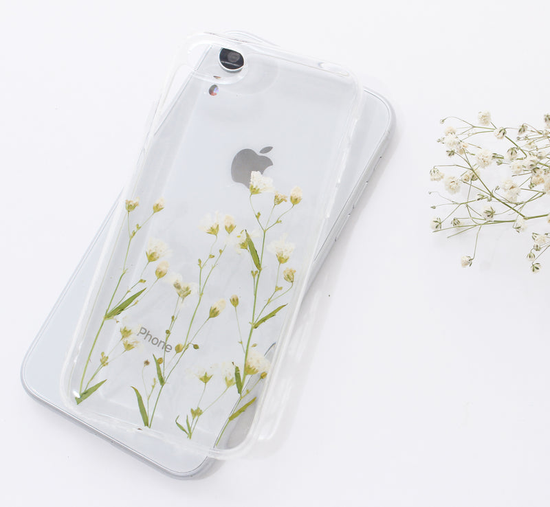 Pressed Flower Real Dried Floral Phone Case