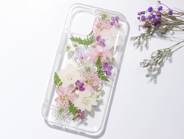 Pressed Flower Real Dried Floral Phone Case