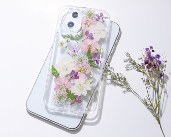 Pressed Flower Real Dried Floral Phone Case