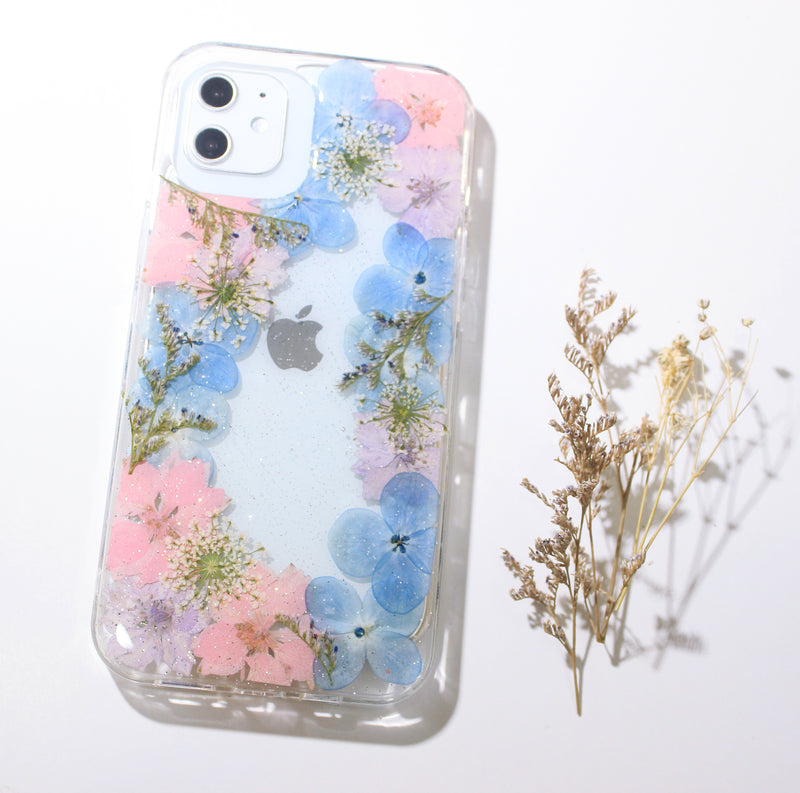 Pressed Flower Real Dried Floral Phone Case