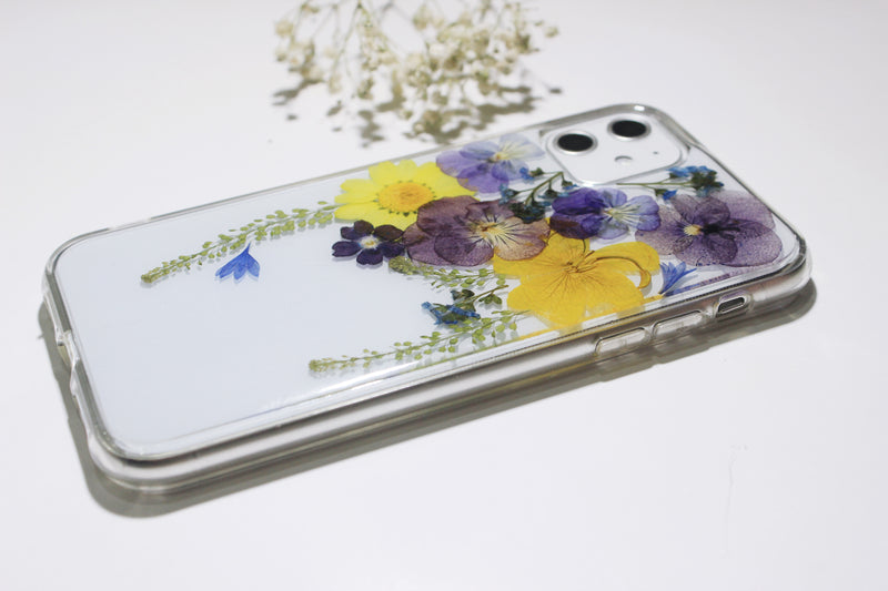 Pressed Flower Real Dried Floral Phone Case